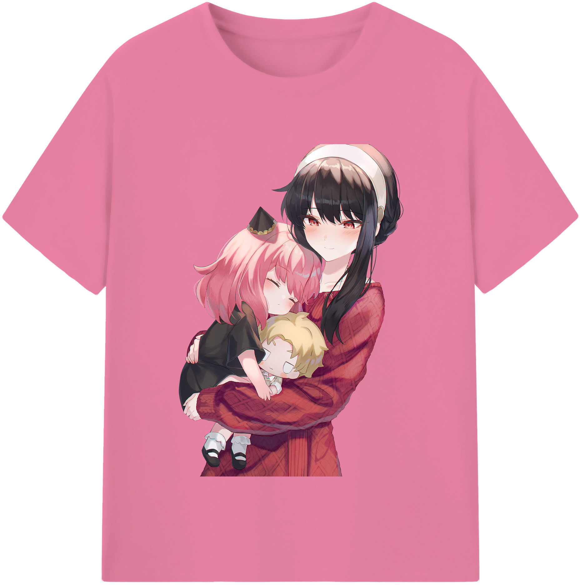 （画像用） SPY×FAMILY间谍家家酒 綿100％半袖Tシャツ（フロントプリント）